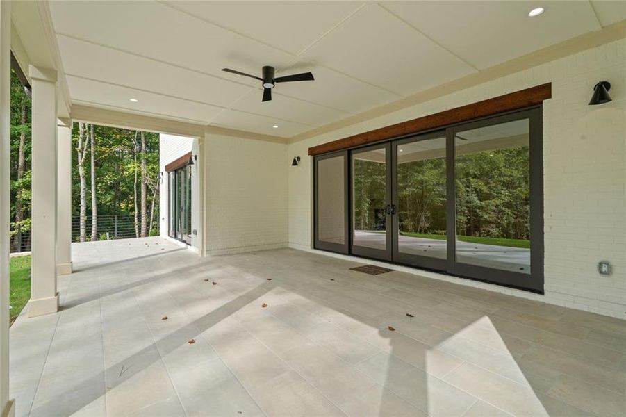 In-progress construction of a new home in , Alpharetta, GA (Image 50).