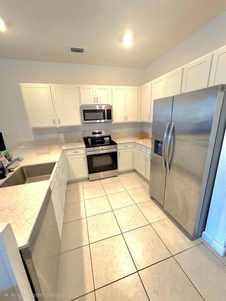 Furnished interior view inside a new home in , Lake Worth (Image 3). Furnished interior view inside a new home in , Lake Worth (Image 3).