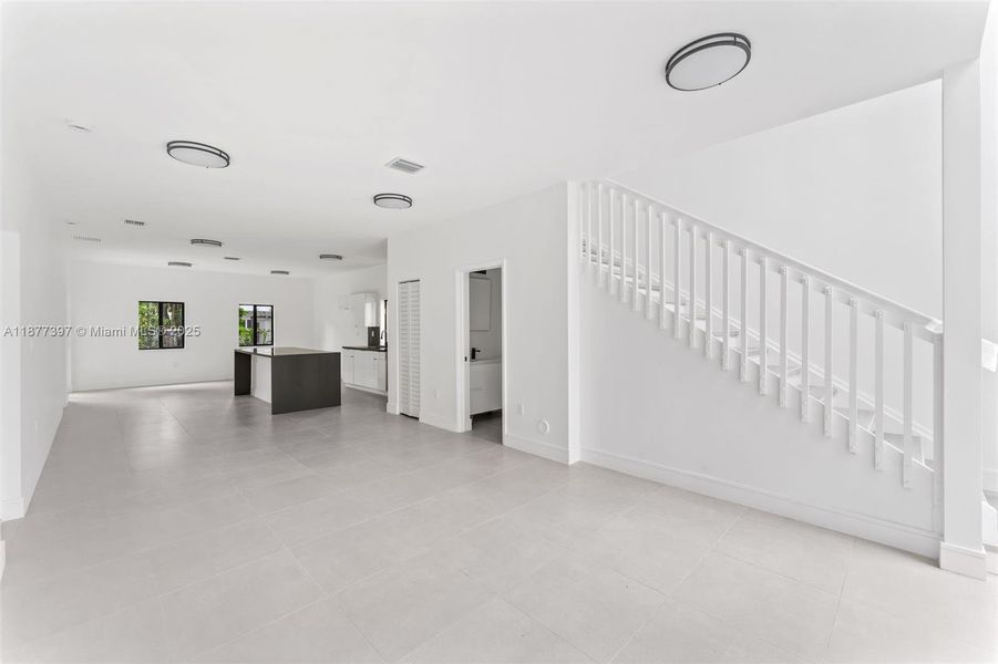Spacious, unfurnished interior of a new home in , Miami (Image 12). Spacious, unfurnished interior of a new home in , Miami (Image 12).