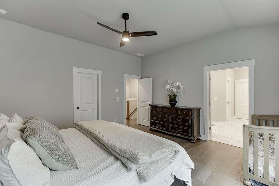 Furnished interior view inside a new home in , Dacula (Image 24).