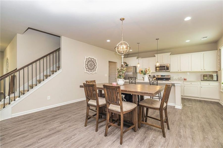 Furnished interior view inside a new home in Vineyard Park, Griffin (Image 3). Furnished interior view inside a new home in Vineyard Park, Griffin (Image 3).