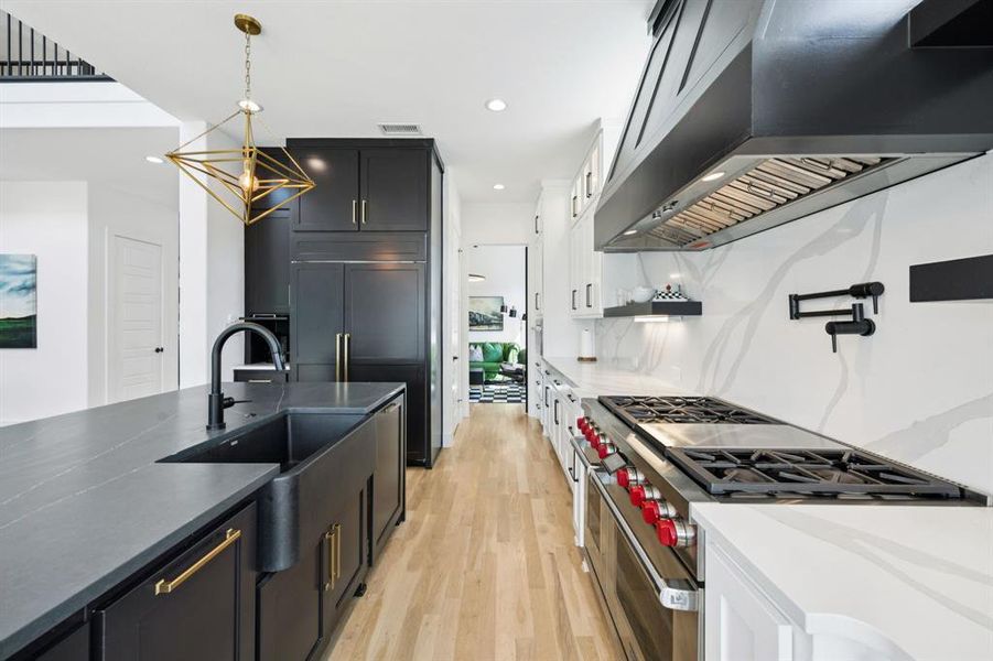 Close-up of interior finishes inside a home in , Prosper (Image 19). Close-up of interior finishes inside a home in , Prosper (Image 19).