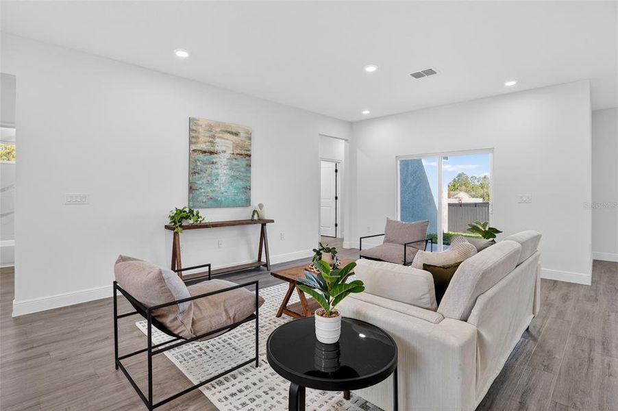 Furnished interior view inside a new home in , Ocala (Image 23).