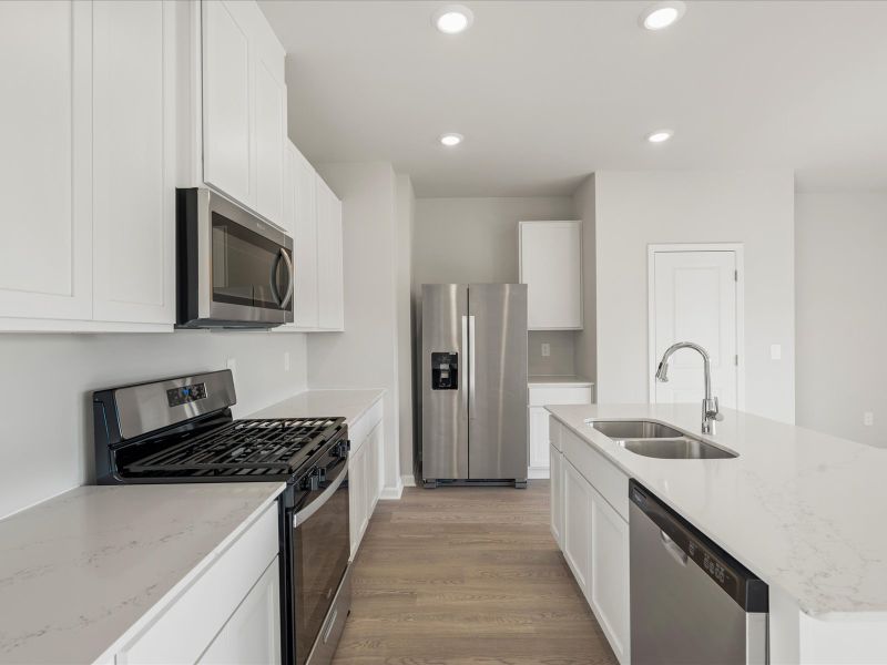 Furnished interior view inside a new home in Pleasant Brook, Piedmont (Image 4).