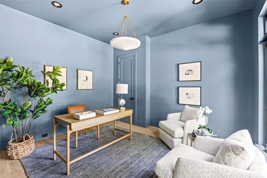 Furnished interior view inside a new home in , Charlotte (Image 14).