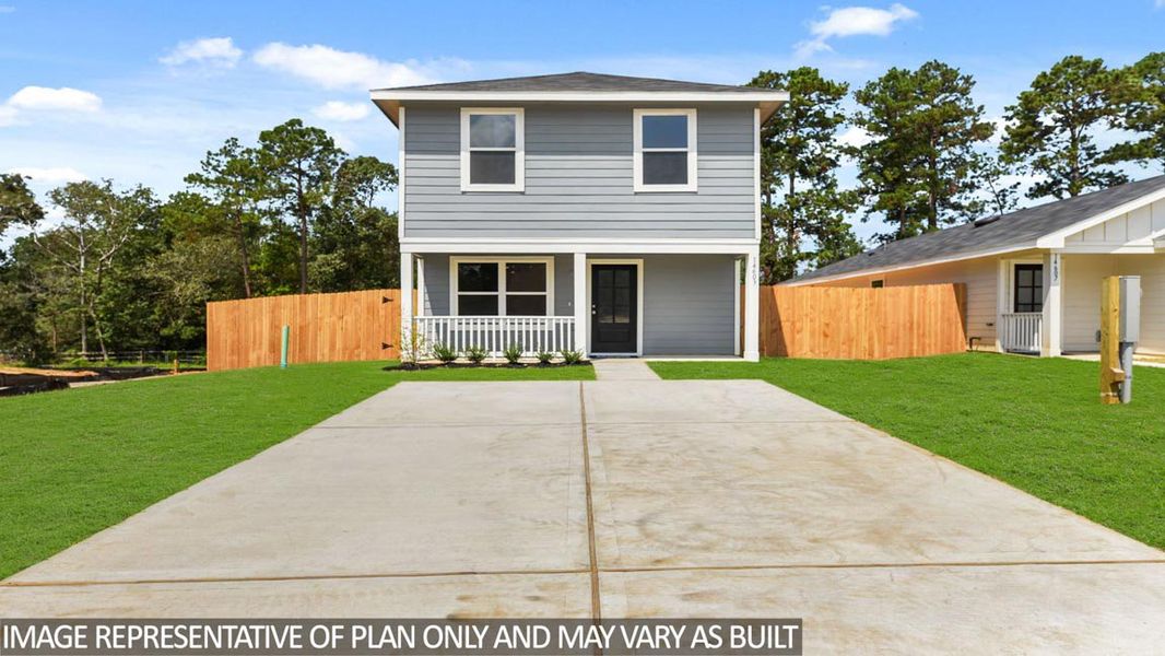 Front exterior of a home in the William Trails community, located in Willis, TX (Image 13).