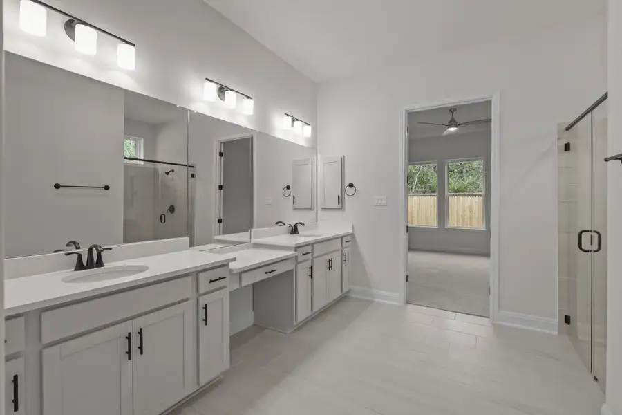 Representative furnished interior of a home built from the Monterrey by Beazer Homes in Cibolo Crossing, Universal City (Image 6).