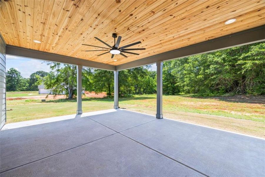 Exterior details and patio area of a home in , Monroe (Image 34).