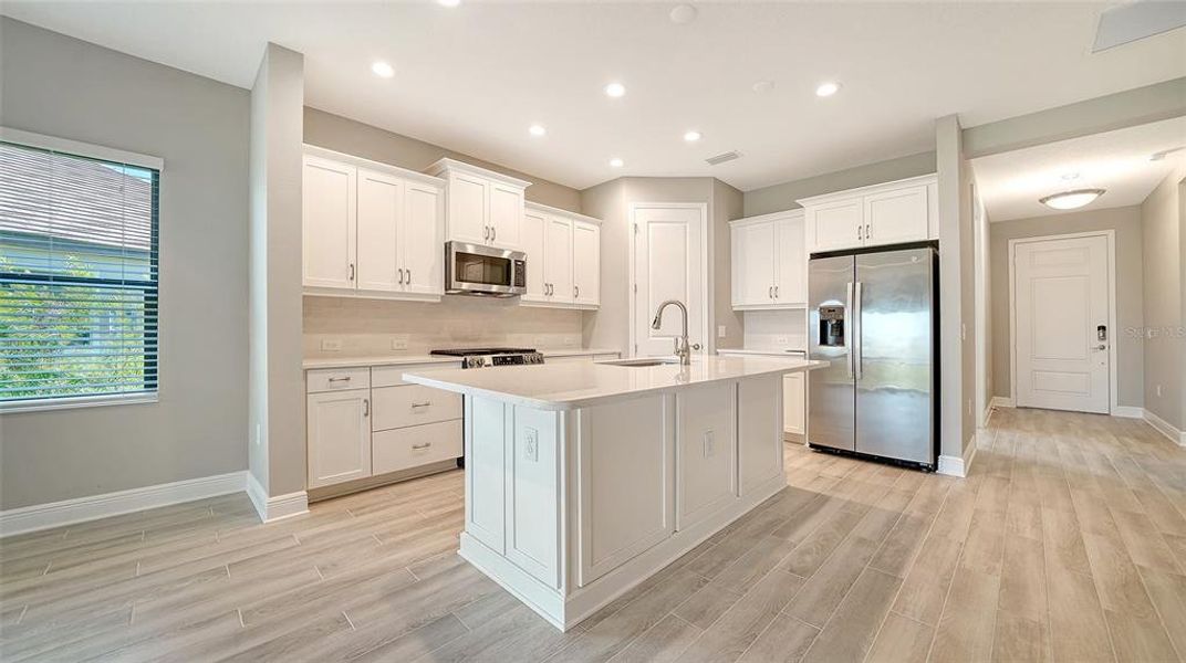 Furnished interior view inside a new home in , Nokomis (Image 6).