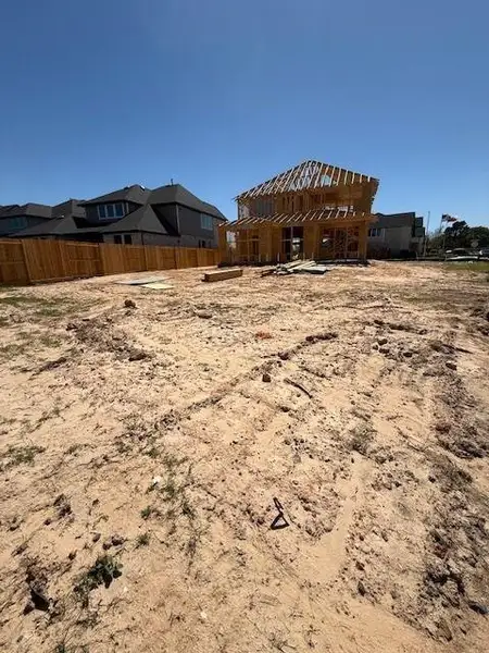 Site preparation for new homesites in Tompkins Reserve, Katy (Image 7).