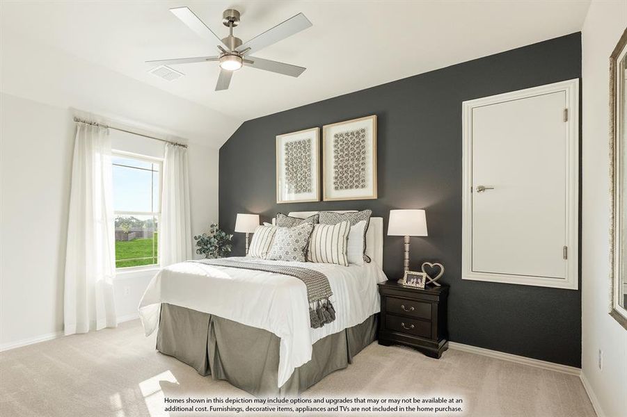 Furnished interior view inside a new home in Mosaic, Celina (Image 25). Furnished interior view inside a new home in Mosaic, Celina (Image 25).