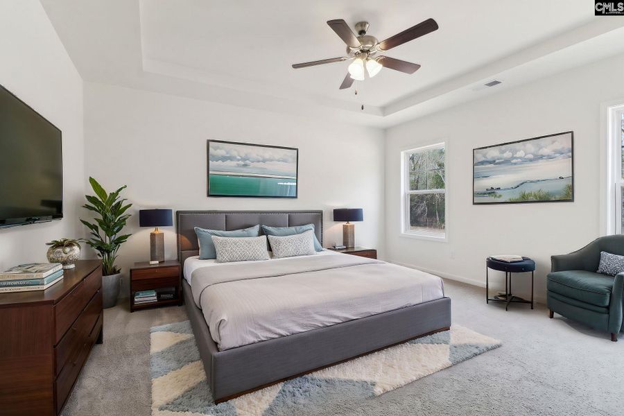 Furnished interior view inside a new home in Boykin Hills, Chapin (Image 5).