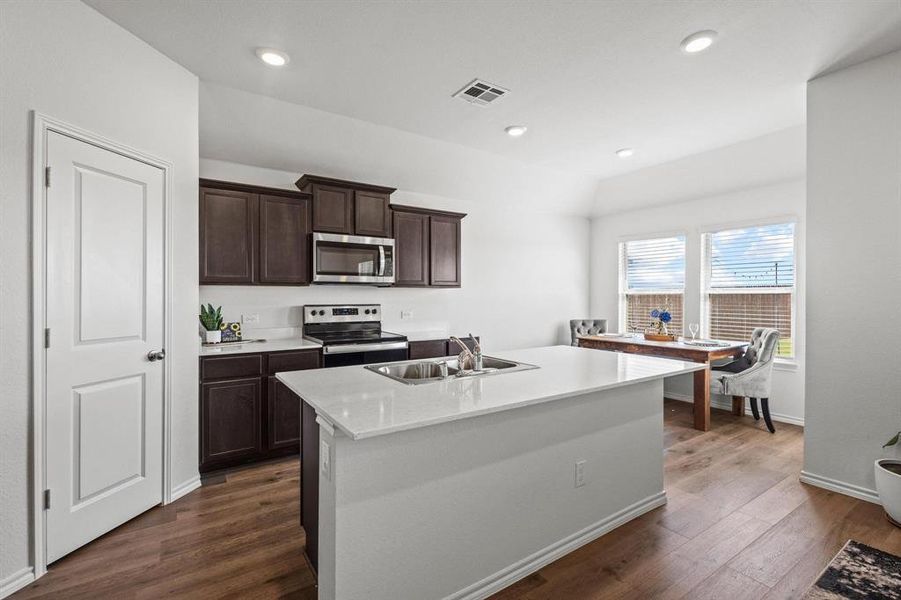 Furnished interior view inside a new home in , Princeton (Image 14). Furnished interior view inside a new home in , Princeton (Image 14).