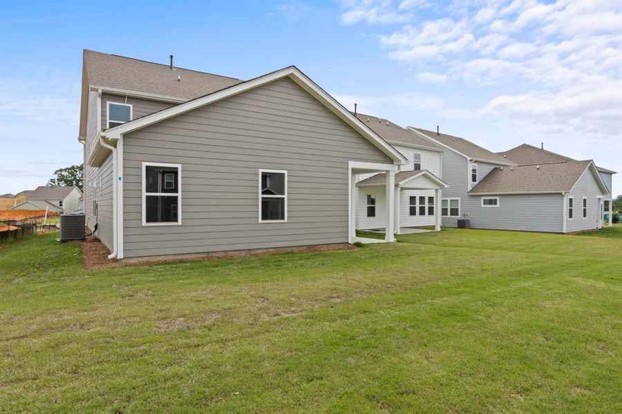 Exterior details and patio area of a home in , Seneca (Image 14).