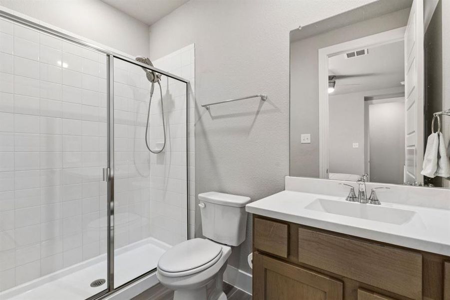 Furnished interior view inside a new home in , Aubrey (Image 5). Furnished interior view inside a new home in , Aubrey (Image 5).