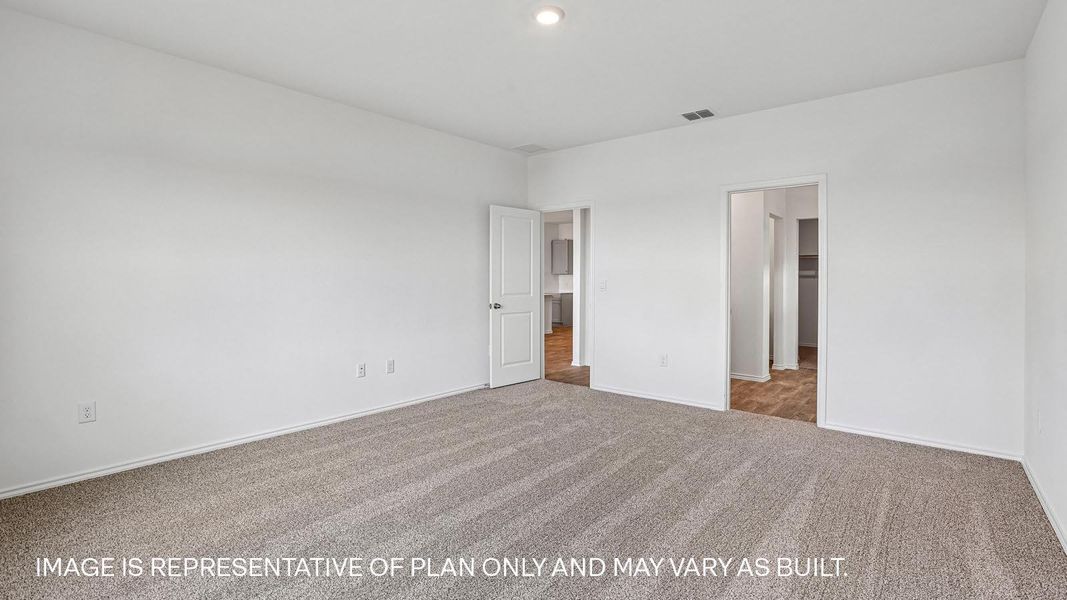 Spacious, unfurnished interior of a new home in Valverde, Bastrop (Image 29).