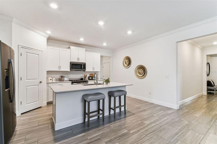 Furnished interior view inside a new home in , Land O' Lakes (Image 11).