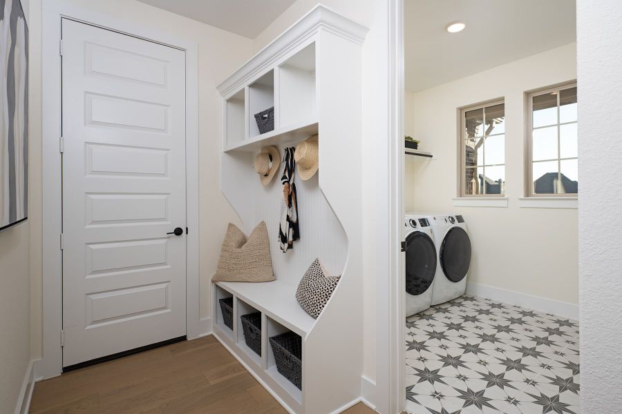Furnished interior view inside a new home in Union Park, Little Elm (Image 12).