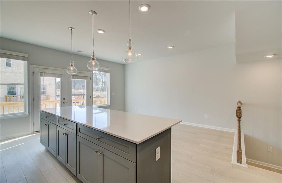 Furnished interior view inside a new home in Daybreak, Newnan (Image 9).