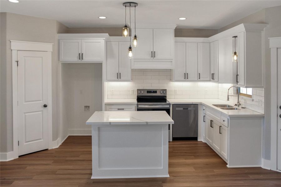 Furnished interior view inside a new home in , Shepherd (Image 5).