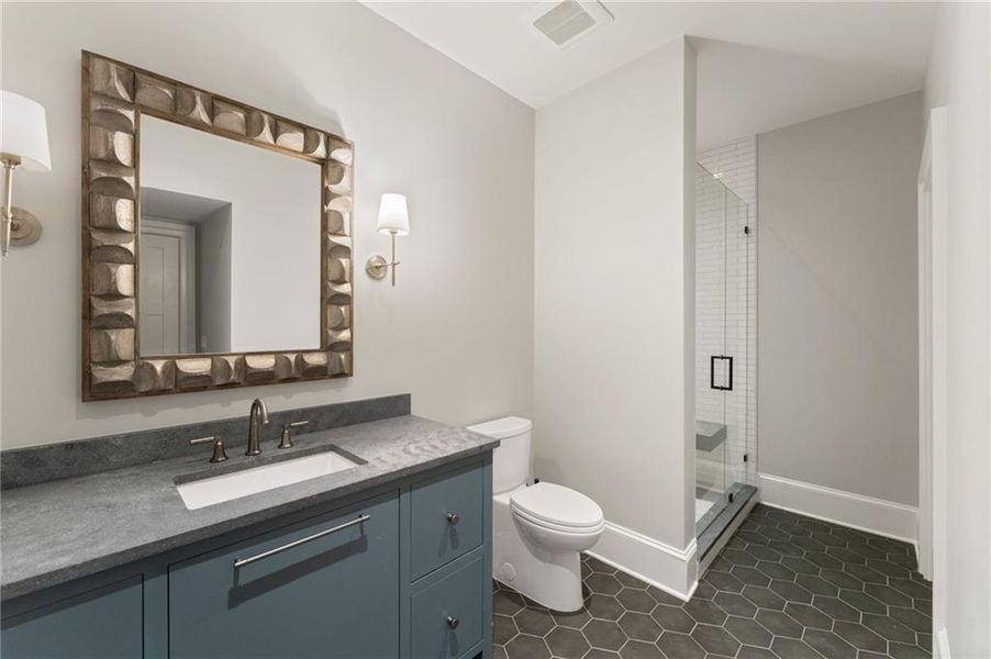 Furnished interior view inside a new home in , Dawsonville (Image 41).