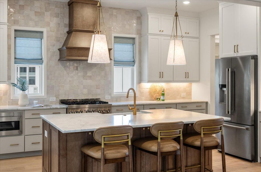 Furnished interior view inside a new home in , Mount Pleasant (Image 16).