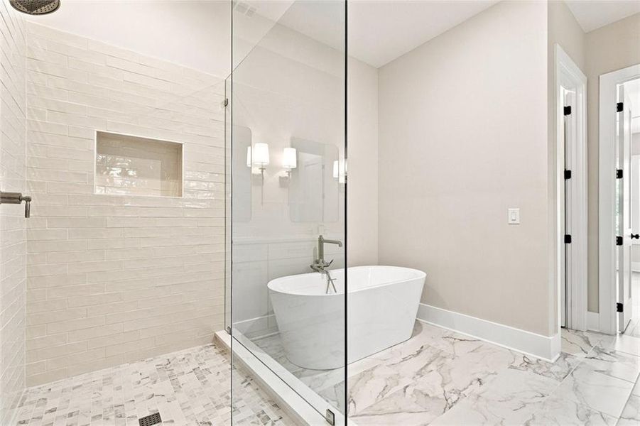 Furnished interior view inside a new home in , Canton (Image 11).