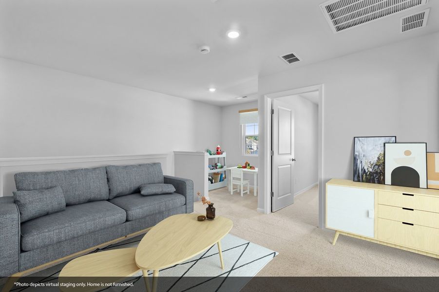 Furnished interior view inside a new home in Bell West, Kernersville (Image 8).