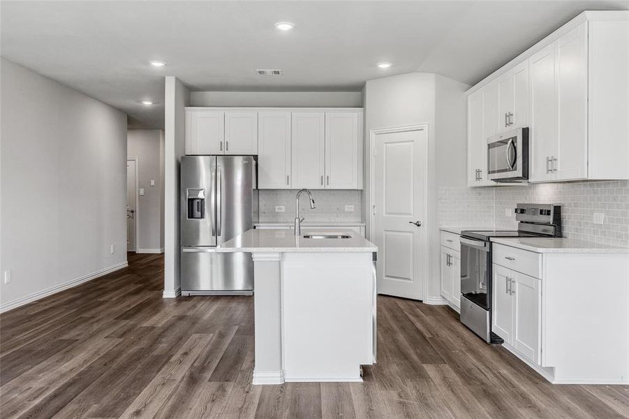Furnished interior view inside a new home in Stratton Place, Greenville (Image 8).