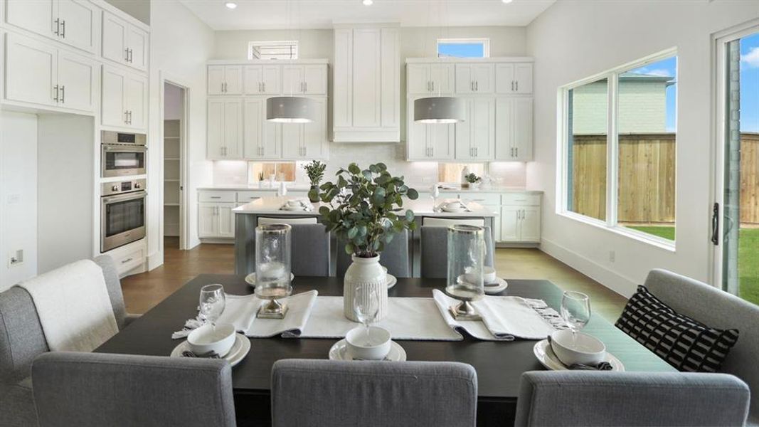 Furnished interior view inside a new home in Rio Vista at Kelly Ranch, Aledo (Image 13).