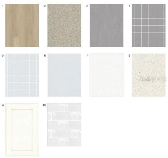 Sample of building materials used in homes in Skye Ranch Community Group Page, Sarasota (Image 17).