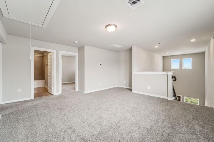 Photo is not of the actual home but is an inspirational photo of builder’s model home and may depict options, furnishings, and/or decorator features that are not included.