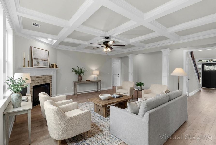 Furnished interior view inside a new home in Tillery Park, Grovetown (Image 13).