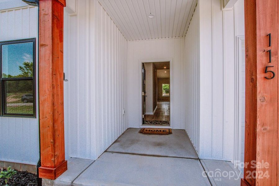 covered front porch