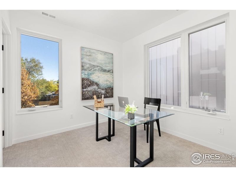 Furnished interior view inside a new home in , Boulder (Image 16).