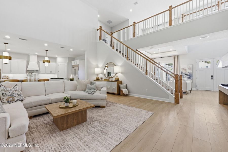 Furnished interior view inside a new home in , Ponte Vedra (Image 54).