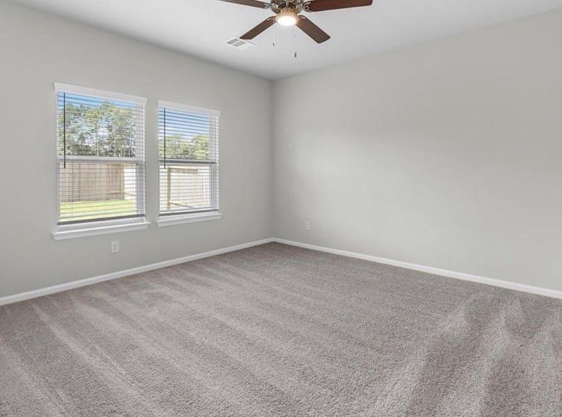 Spacious, unfurnished interior of a new home in Granger Pines, Conroe (Image 15). Spacious, unfurnished interior of a new home in Granger Pines, Conroe (Image 15).