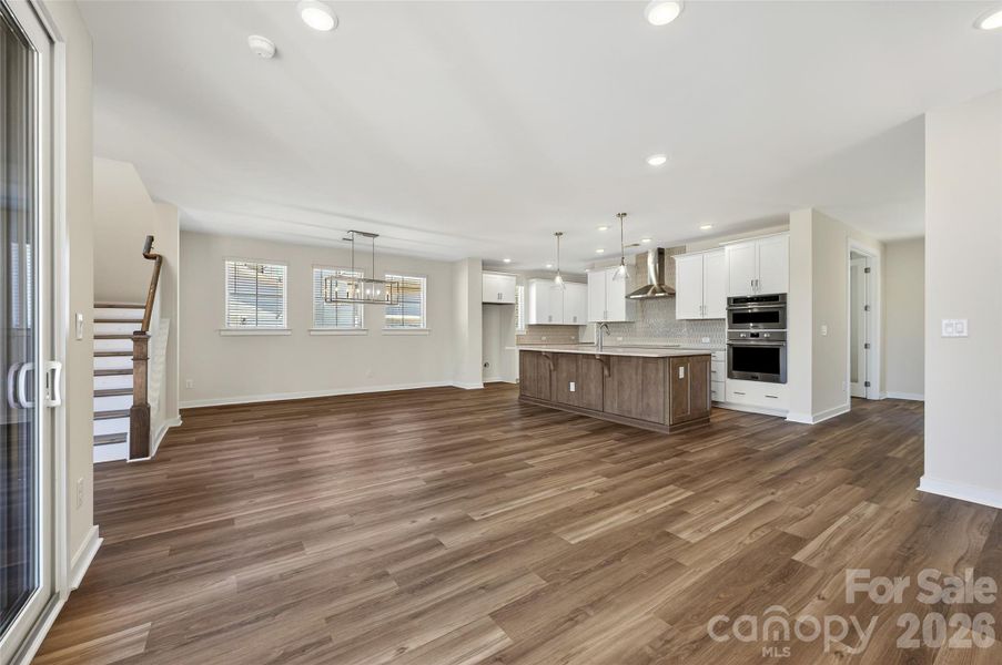 Spacious, unfurnished interior of a new home in The River District - Pioneer Collection, Charlotte (Image 11).