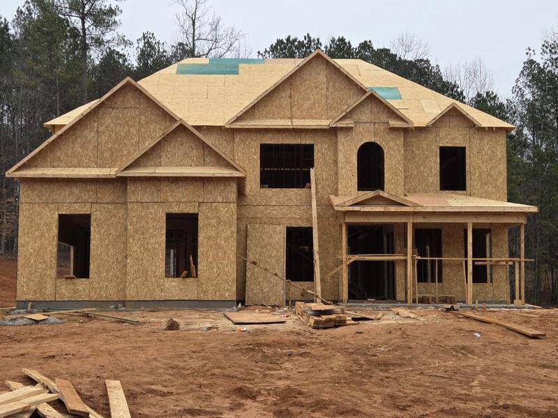 In-progress construction of a new home in Ruby Creek Estates, Atlanta, GA (Image 8). In-progress construction of a new home in Ruby Creek Estates, Atlanta, GA (Image 8).