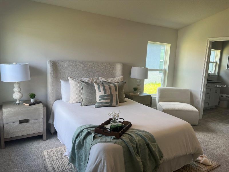 Furnished interior view inside a new home in Highland Hills, Hudson (Image 6). Furnished interior view inside a new home in Highland Hills, Hudson (Image 6).