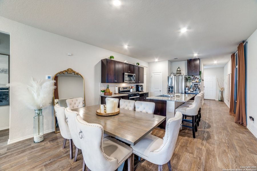 Furnished interior view inside a new home in , San Antonio (Image 12).