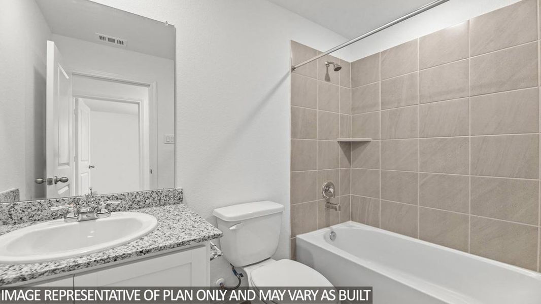 Furnished interior view inside a new home in Sonora, San Antonio (Image 5).