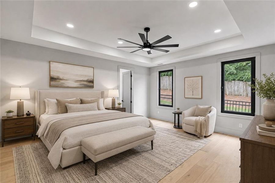 Furnished interior view inside a new home in , Lawrenceville (Image 14).