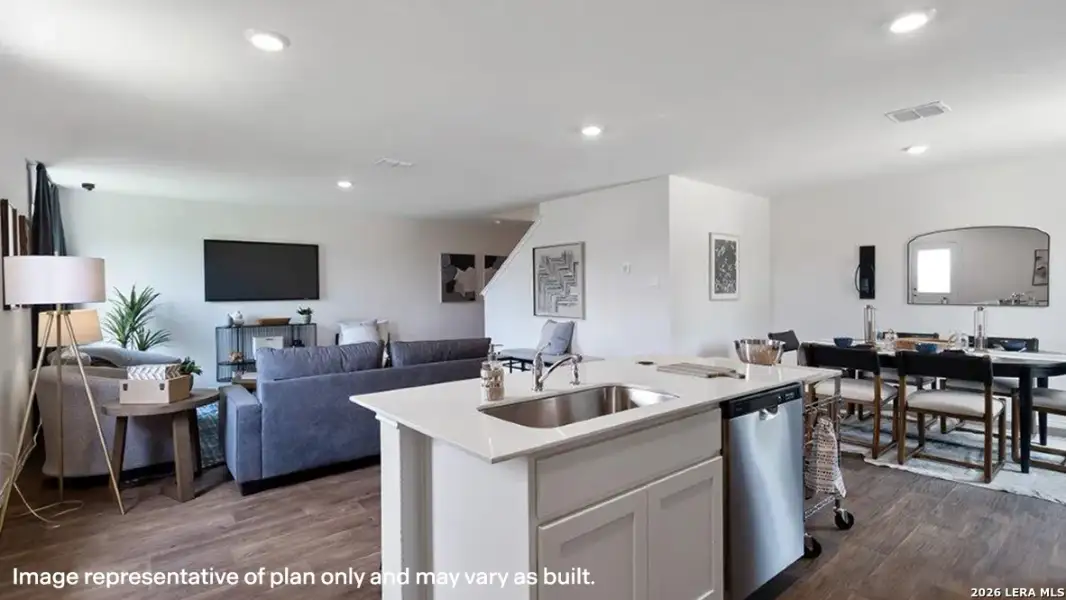 Furnished interior view inside a new home in Stonehill, San Antonio (Image 15).