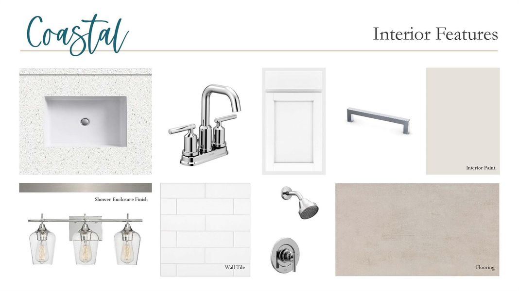 Sample of building materials used in homes in Covered Bridge, Hutto (Image 4).