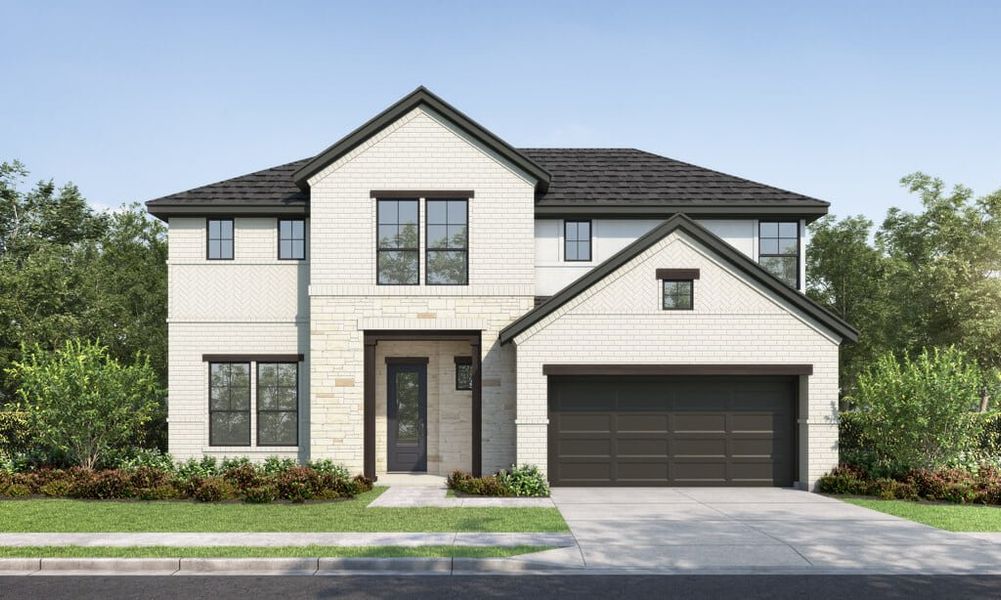 Front exterior of a home in the Jubilee community, located in Hockley, TX (Image 11). Front exterior of a home in the Jubilee community, located in Hockley, TX (Image 11).