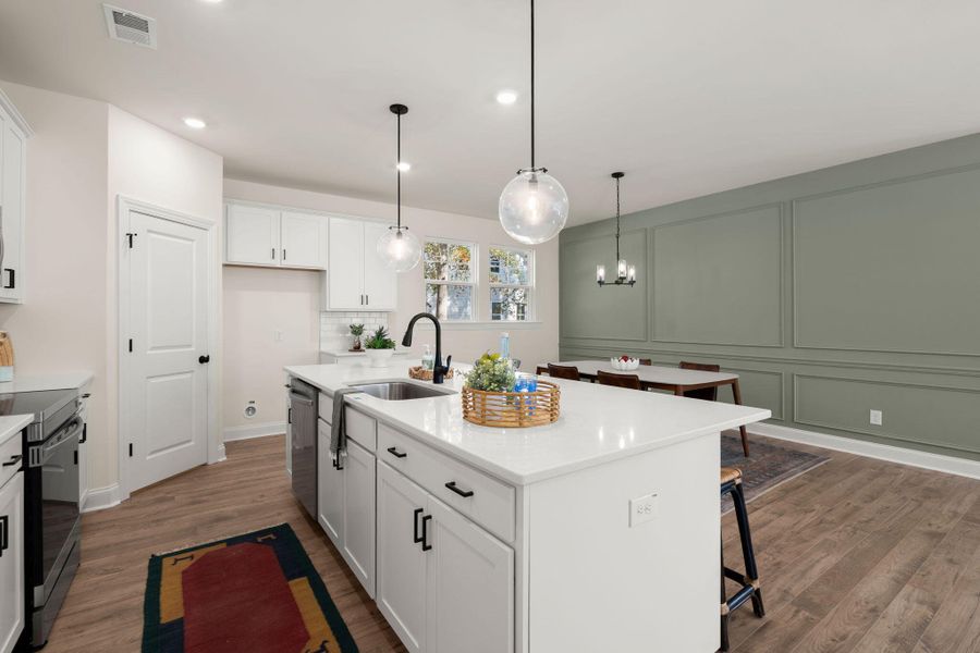 Furnished interior view inside a new home in , Hollywood (Image 7).