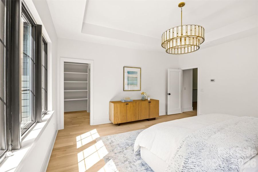 Furnished interior view inside a new home in , Charlotte (Image 9).