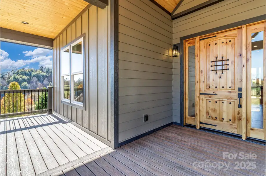 Exterior details and patio area of a home in , Alexander (Image 4). Exterior details and patio area of a home in , Alexander (Image 4).