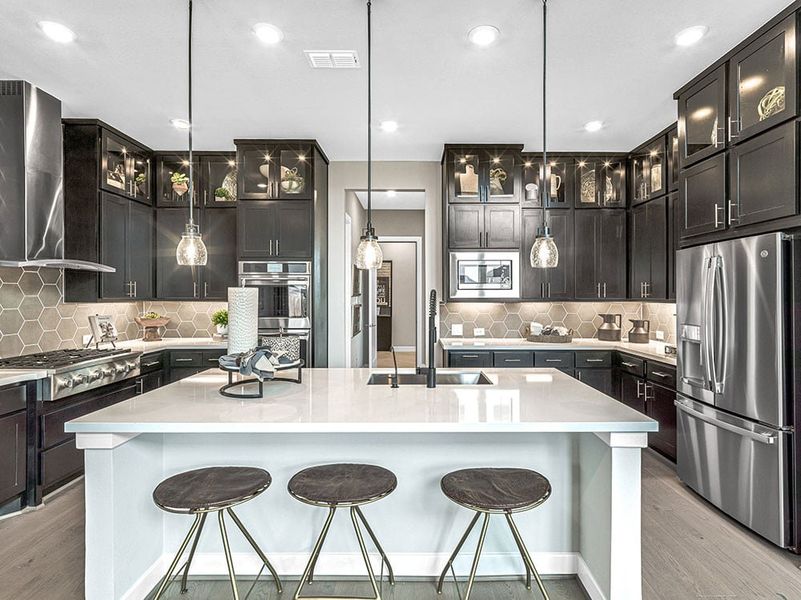 Representative furnished interior of a home built from the Palisade by Taylor Morrison in Avalon at Friendswood, Friendswood (Image 26).
